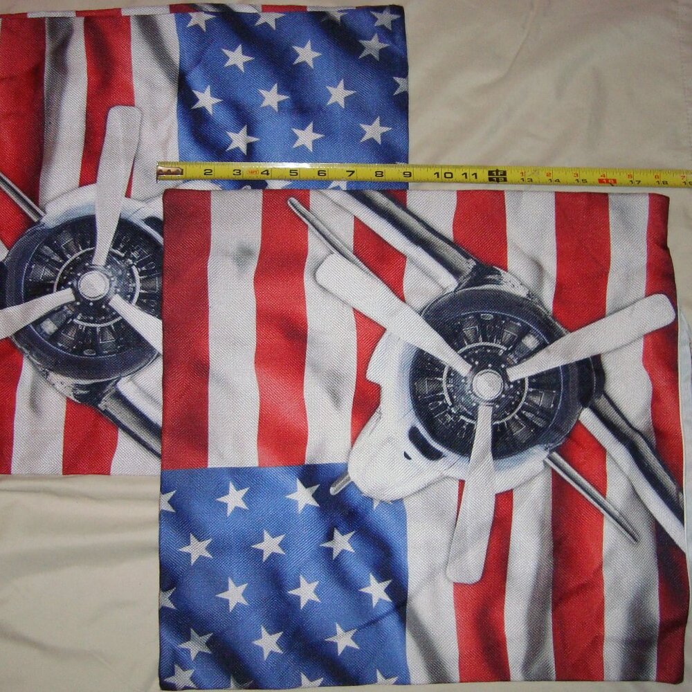 aviation throw pillow cases